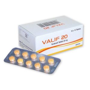 VALIF 20mg Tablet Vardenafil