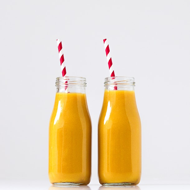 pineapple turmeric smoothie, dairy free, refined sugar free, gluten free 