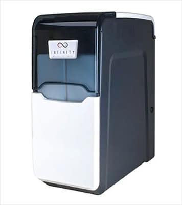 Image of the two-tone coloured Infinity water softener