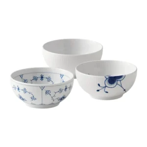 Royal Copenhagen Gifts with History Skålsæt - 3 stk.
