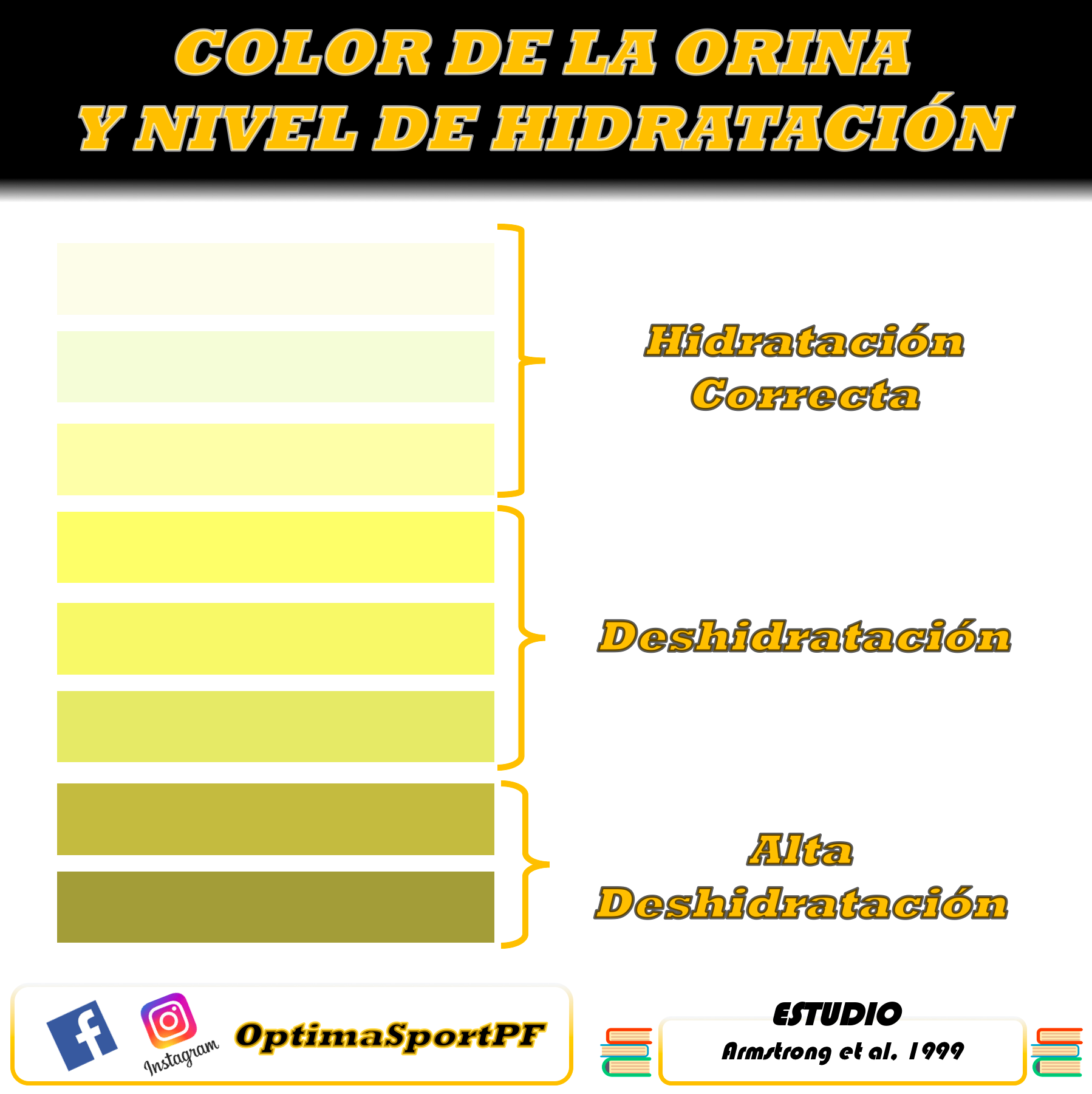 control hidratacion color orina