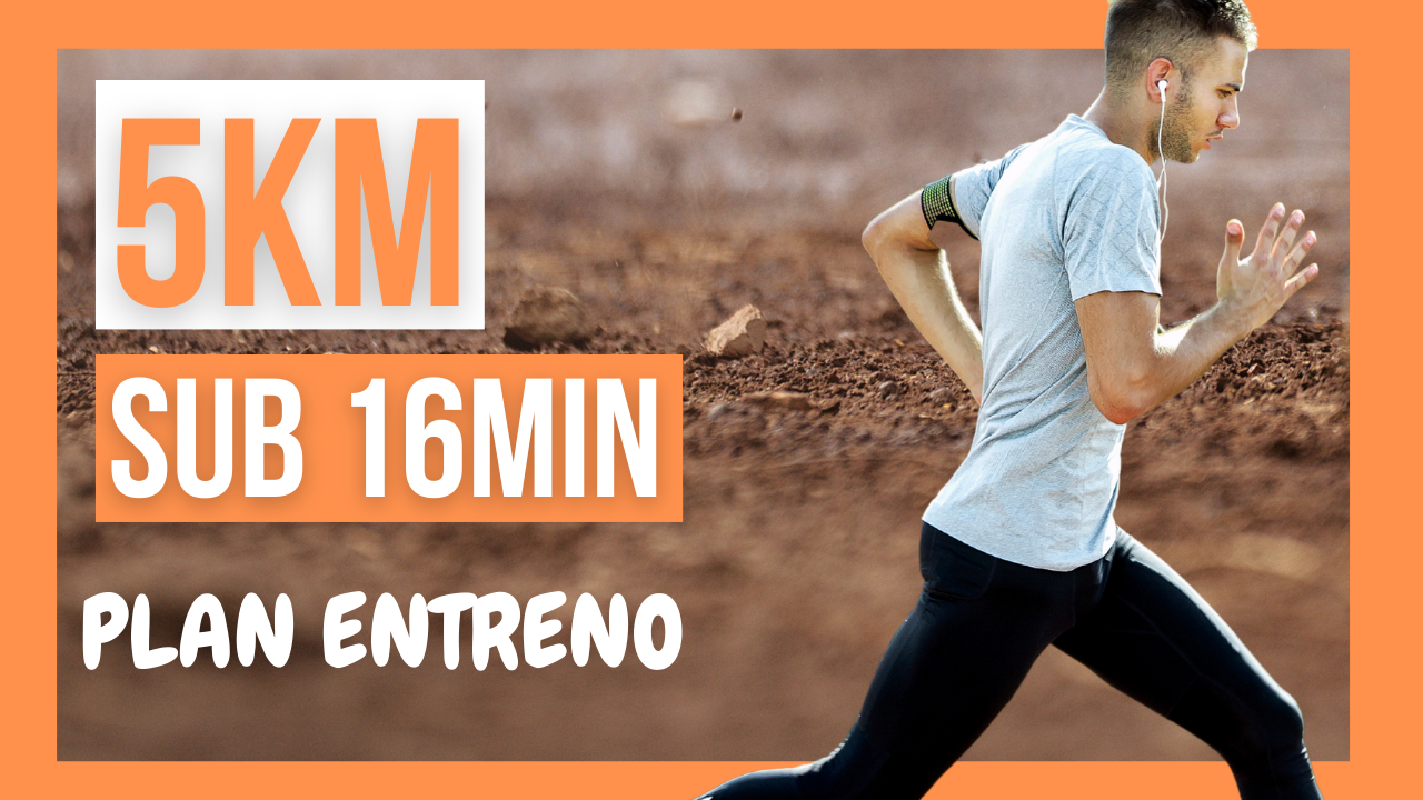 Como correr 5km por debajo de 16min