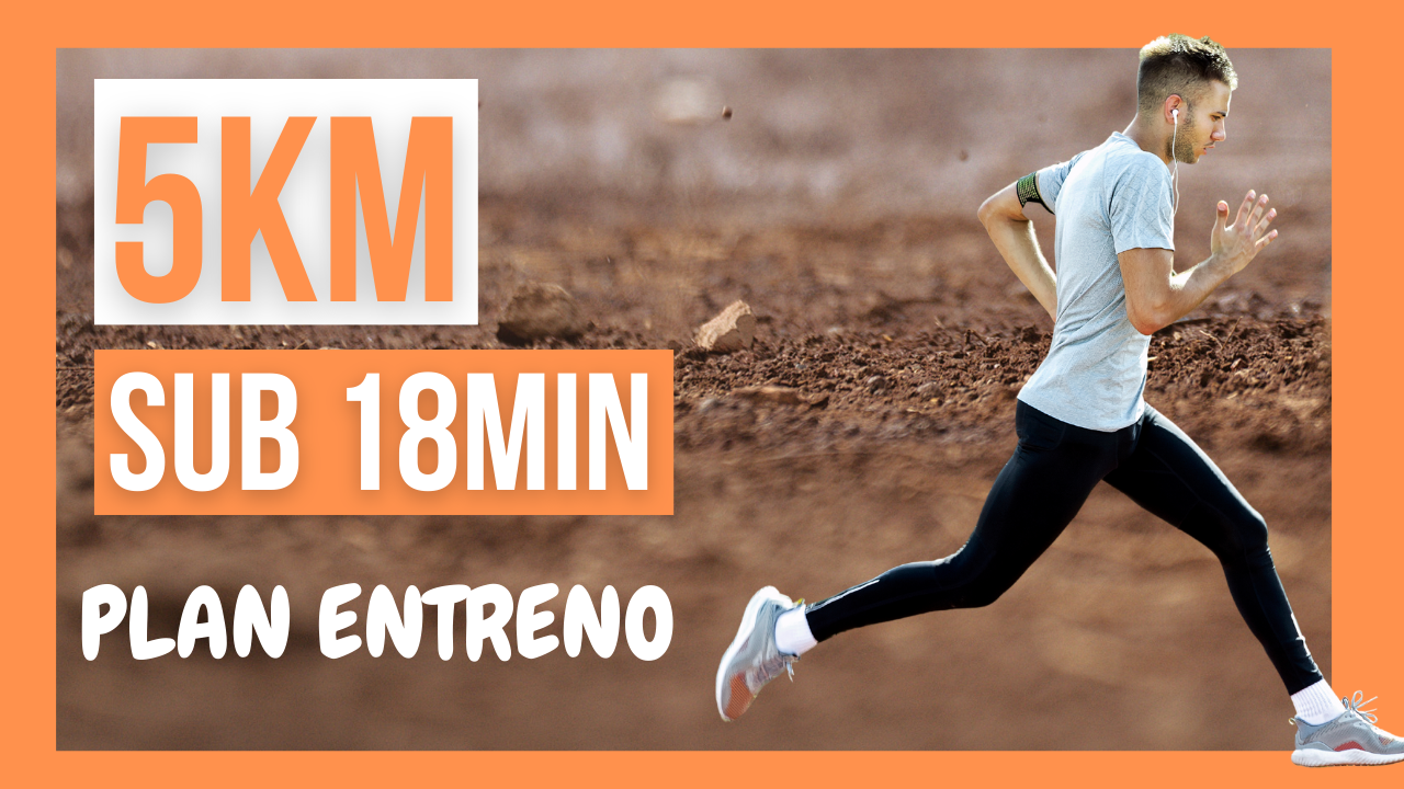 Como correr 5km por debajo de 18min