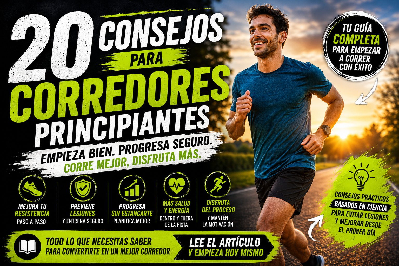 20 Consejos para Corredores Principiantes