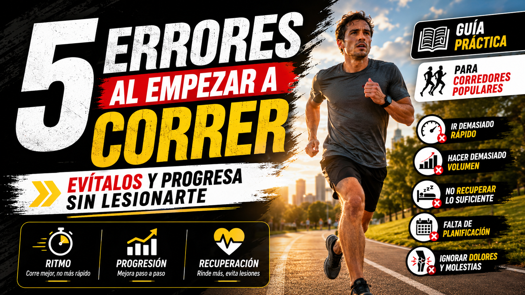 5 errores comunes al empezar a correr
