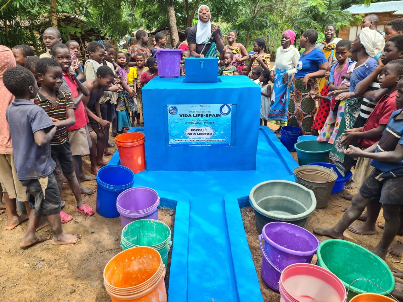 Pozo "Dris Mojtar" en Malawi