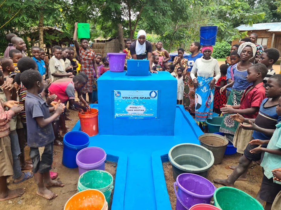 Pozo "Dris Mojtar" en Malawi