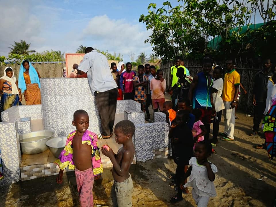 Construcción de varios pozos de agua potable en Togo