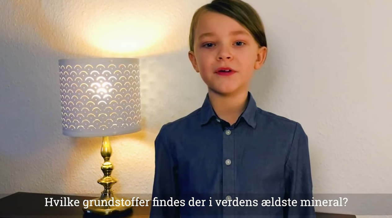 9-årige Valdemar: Hvad består Jordens ældste mineral af?