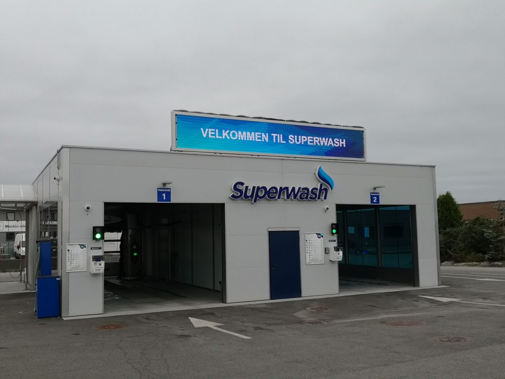 Superwash vaskehall