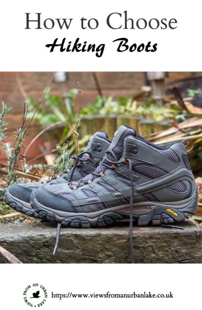 How to Choose Hiking Boots - Views From An Urban Lake