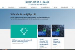 notesonmalware homepage