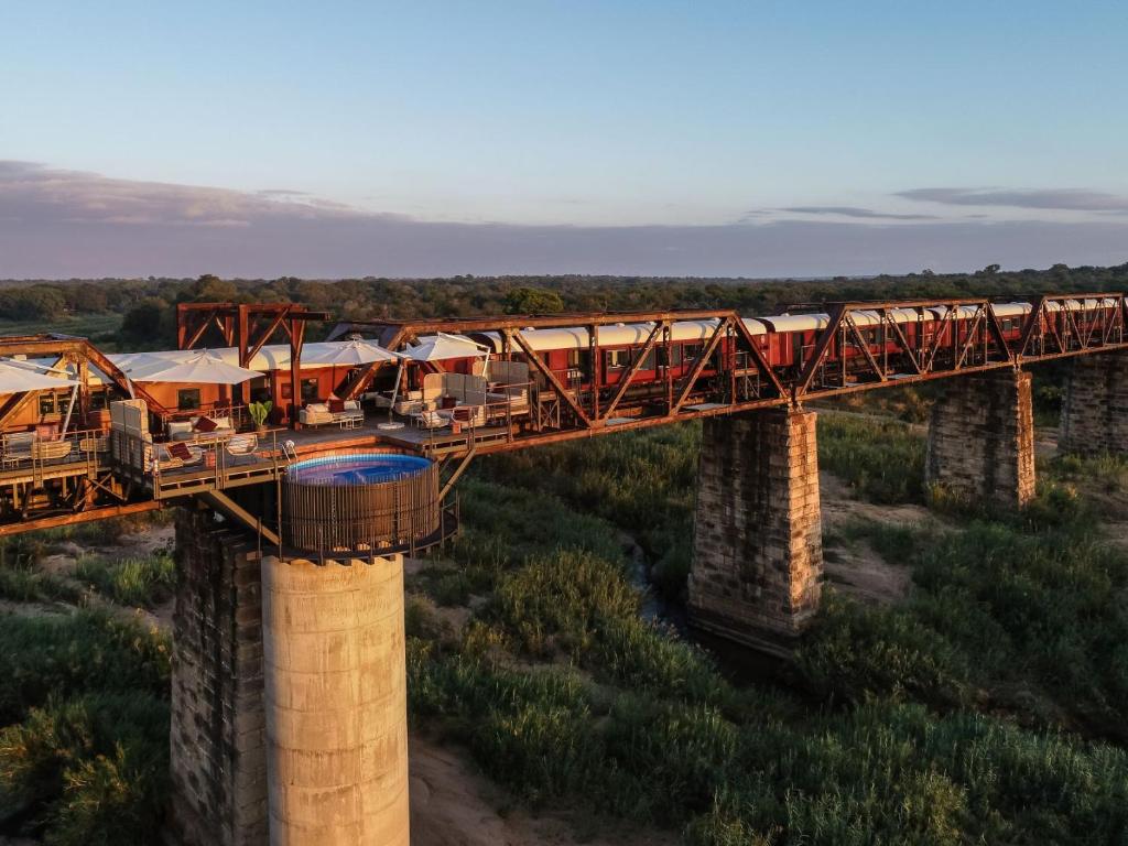 Unikt ophold til togentusiaster: Kruger Shalati i Sydafrika