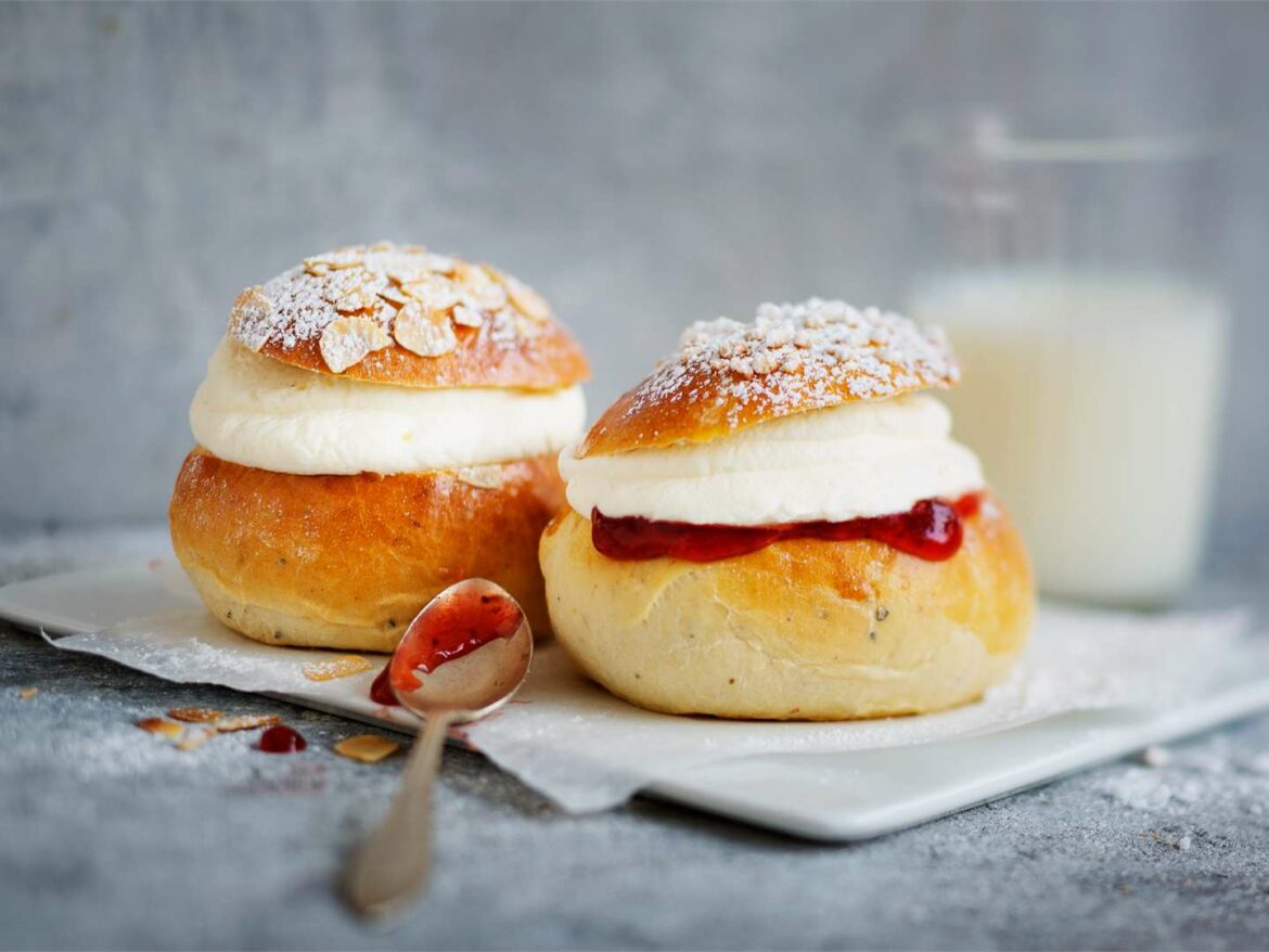 Laskiaispulla er det finske svar på fastelavnsbollen