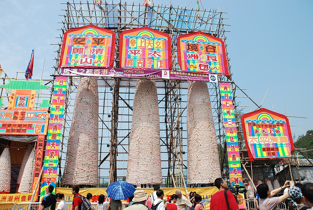 Anderledes madmarked: Cheung Chau Bun Festival