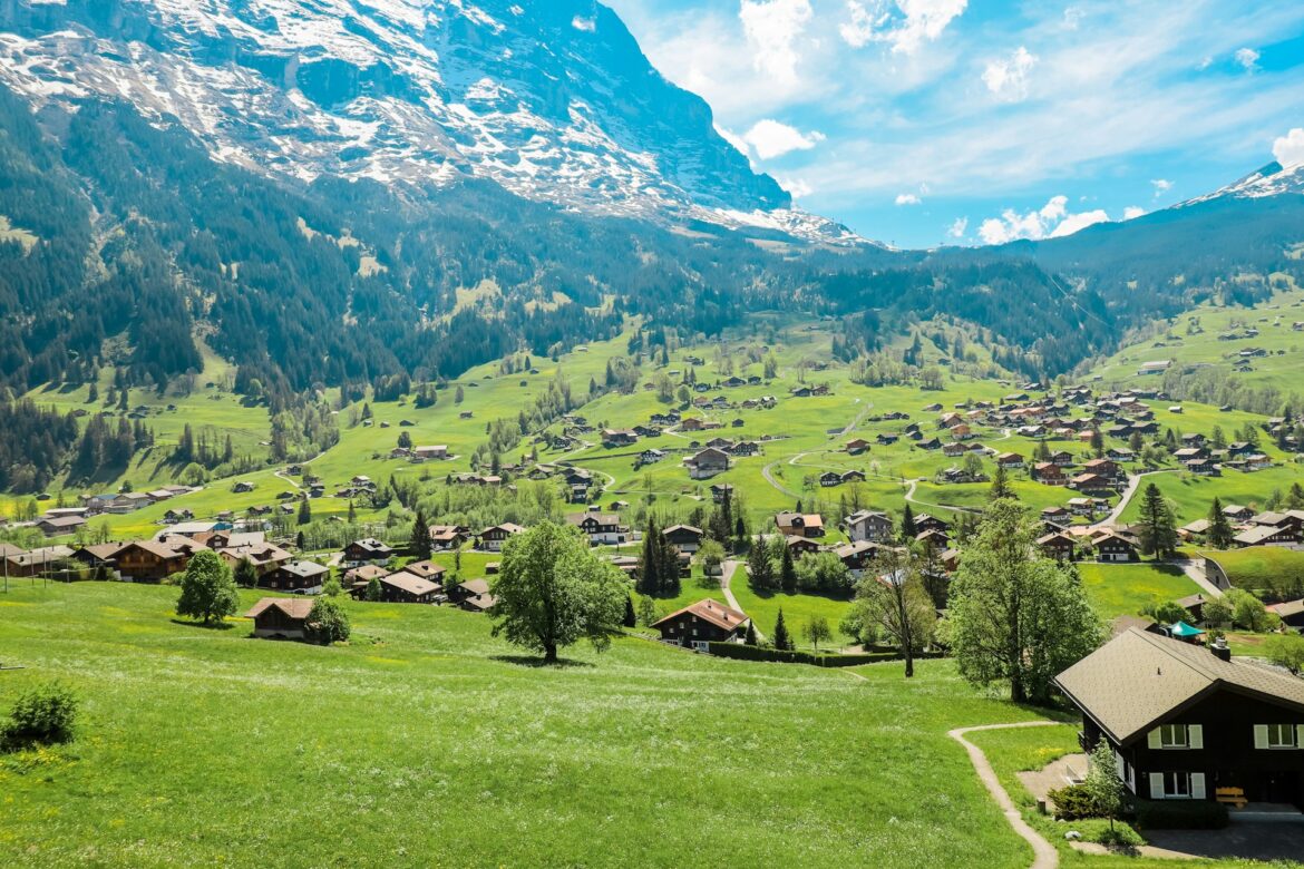 Indbydende by: Grindelwald i Schweiz