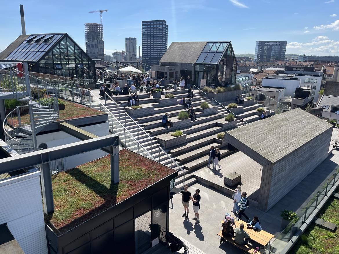 Sted at besøge i Aarhus: Salling Roofgarden