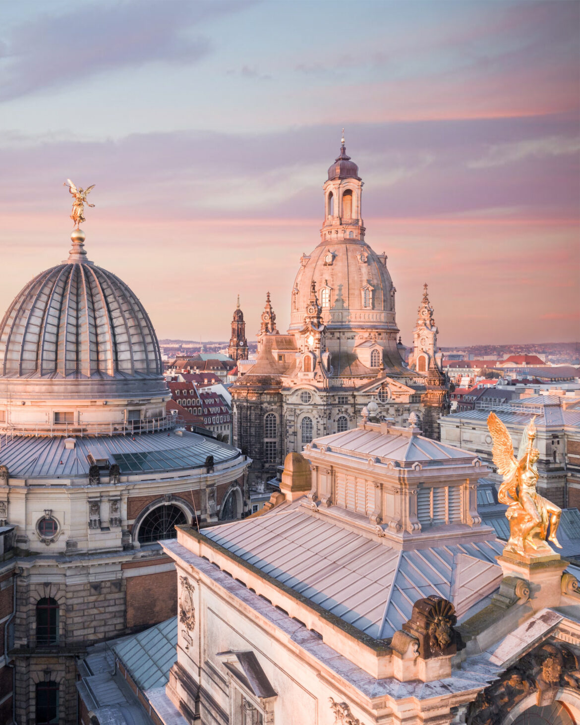 Du kan tage toget til Dresden