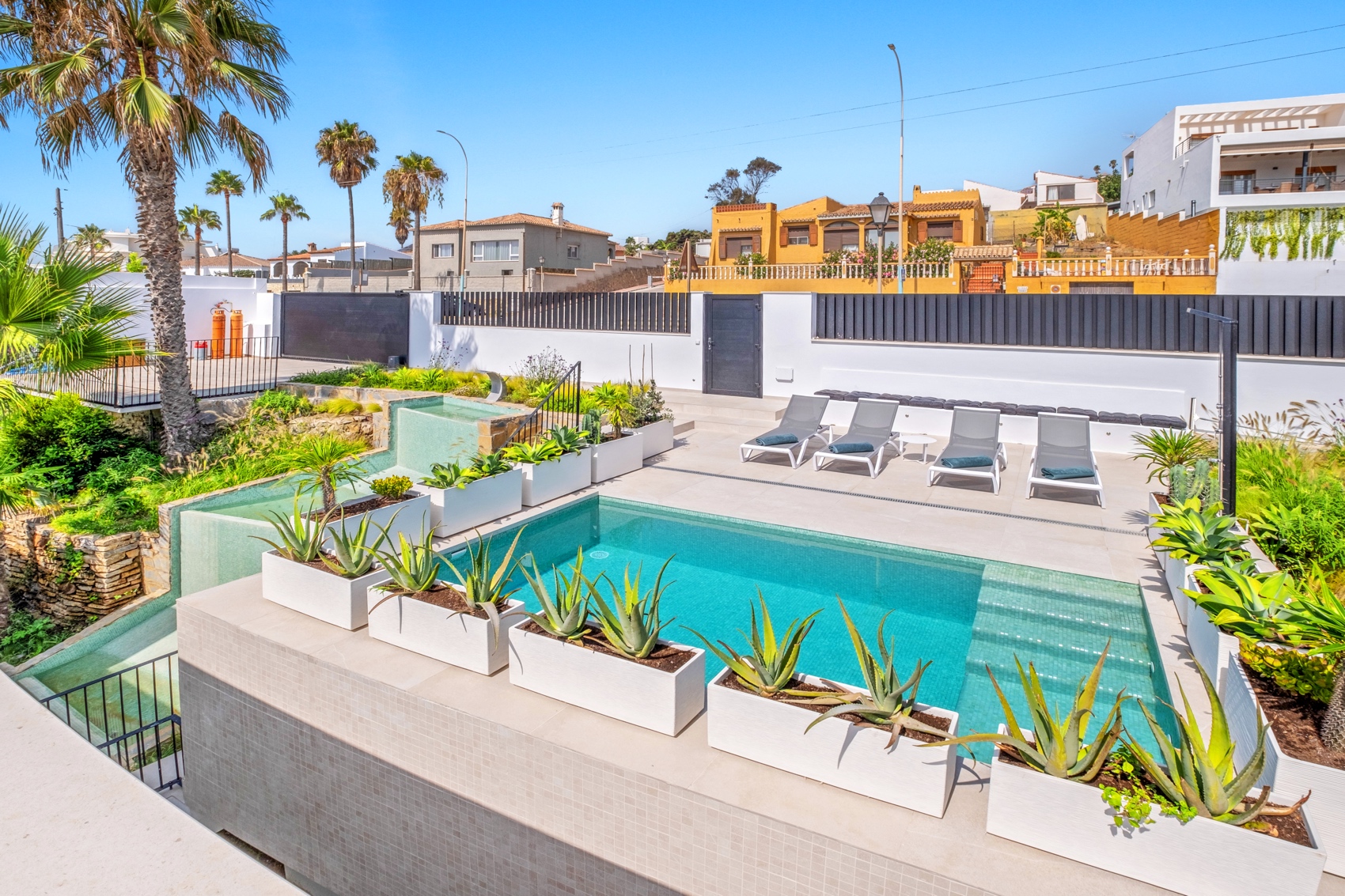 Villa Karma pool terrace
