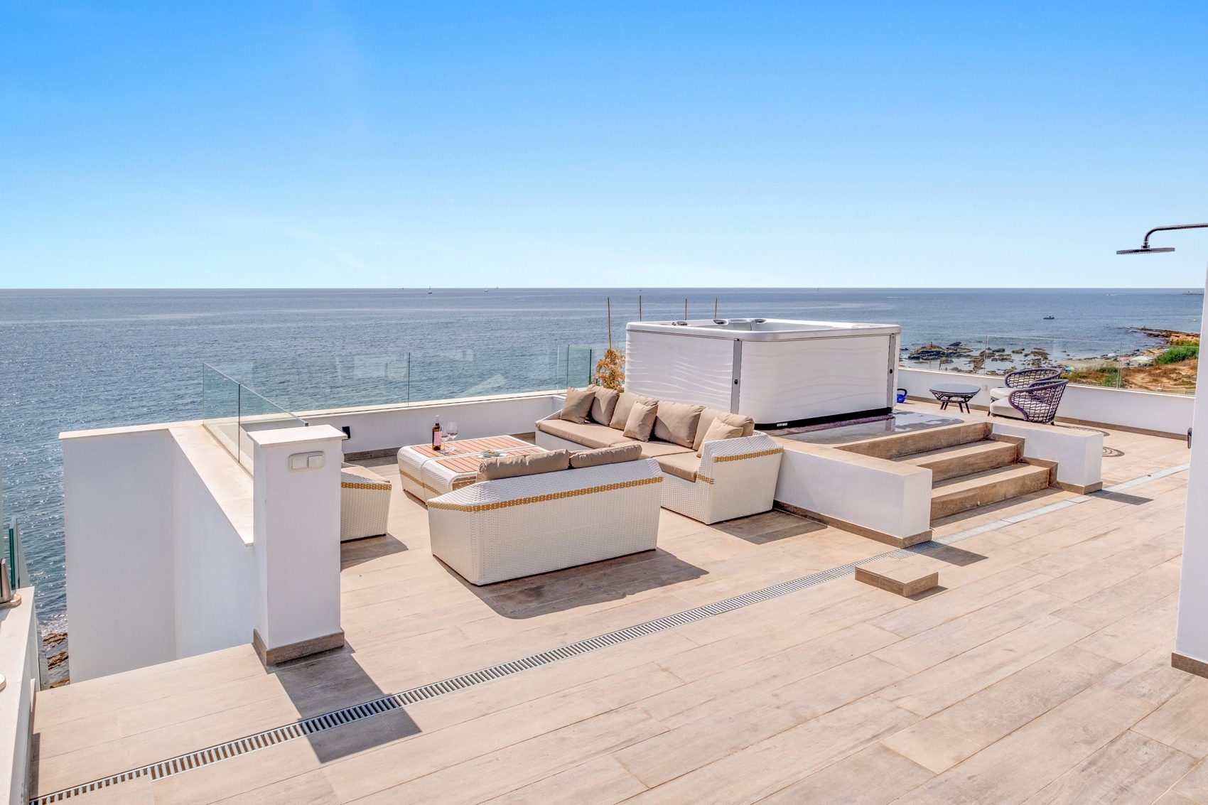 Villa Karma rooftop terrace