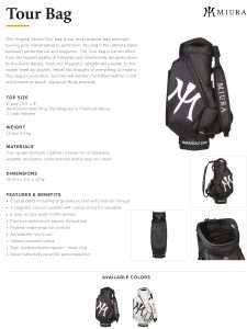 Tour Bag