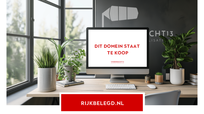 Domein Rijkbelegd.nl te koop