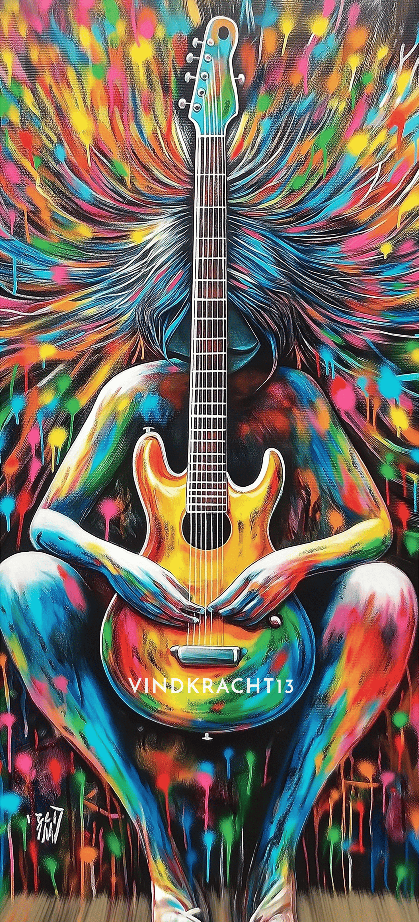 guitar graffiti