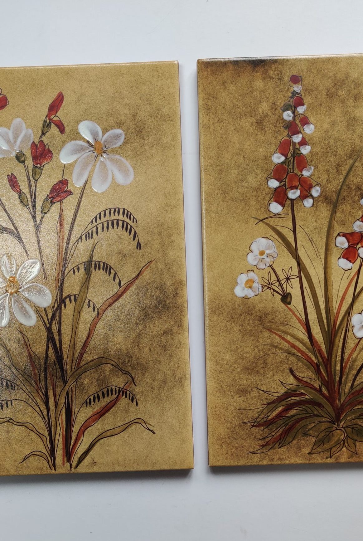 ITALIAN WALL TILES - Vintage Flowers