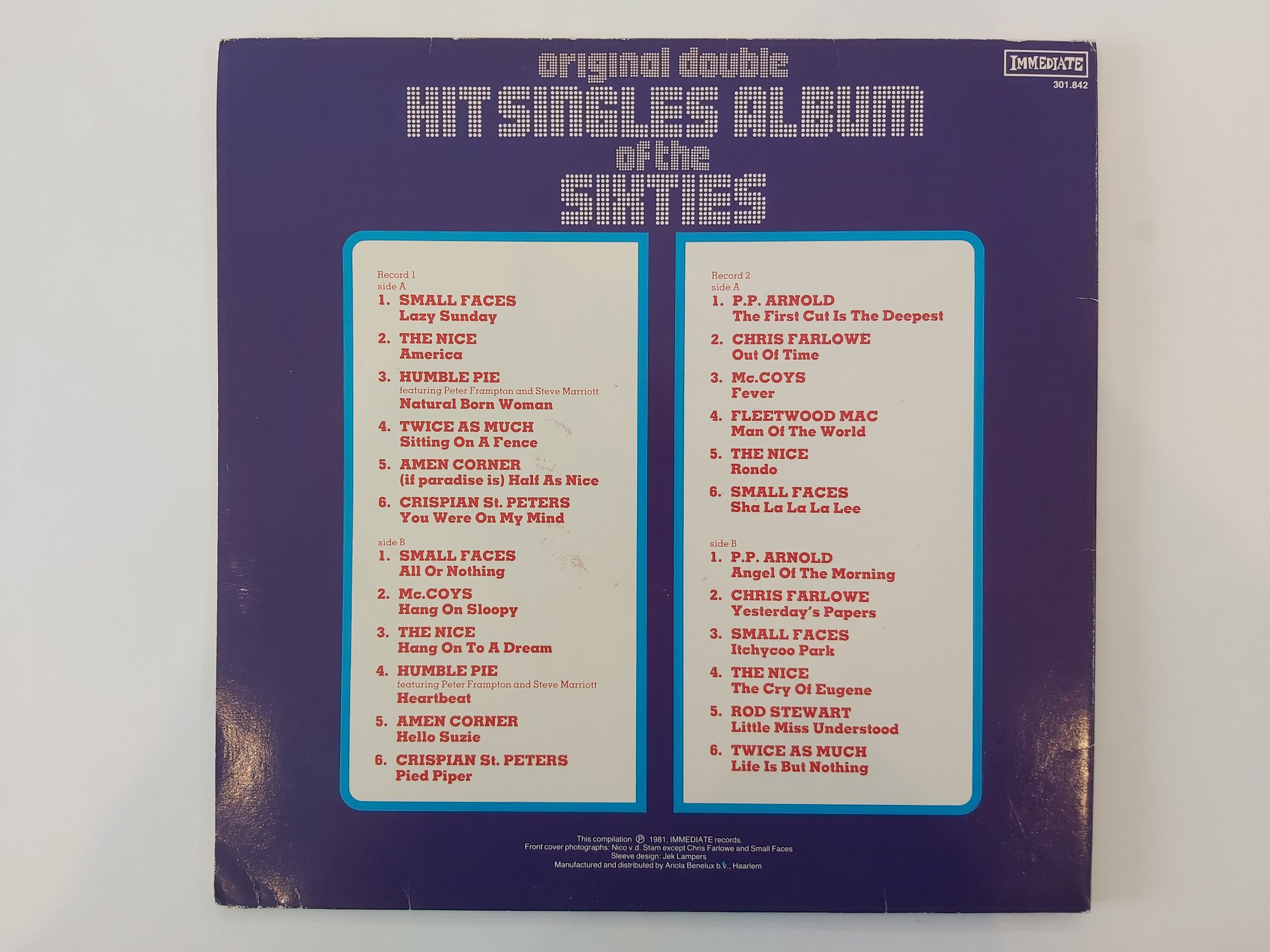 Va Original Double Hit Singles Album Of The Sixties Vinyl Winkel Nl