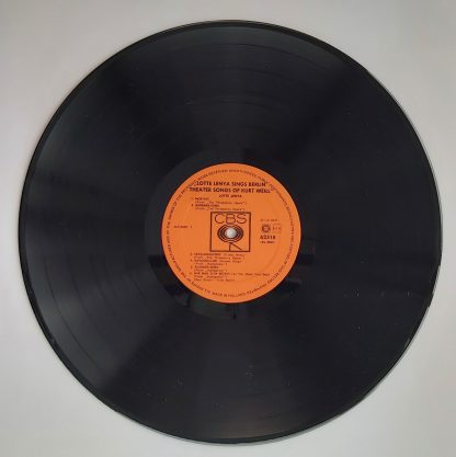 Lotte Lenya – Lotte Lenya Singt Kurt Weill Mit Texten Von Bert Brecht Und Georg Kaiser - Afbeelding 3