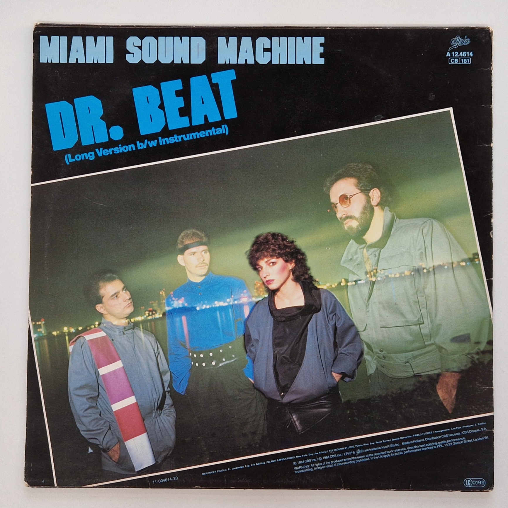 12 Inch – Miami Sound Machine – Dr. Beat (Long Version) – Vinyl-Winkel.nl