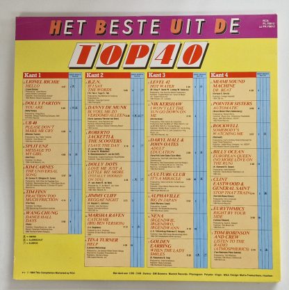 Va – Het Beste Uit De Top 40 Van Het Jaar '84 - Afbeelding 6