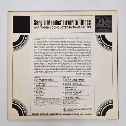 Sergio Mendes – Sergio Mendes' Favorite Things - Afbeelding 2
