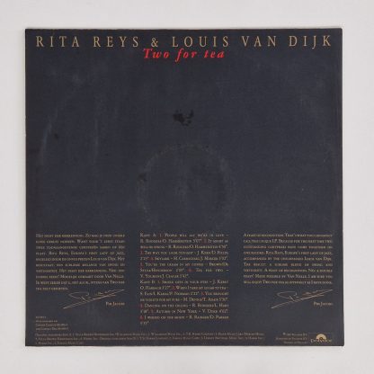 Rita Reys & Louis Van Dijk – Two For Tea - Afbeelding 2