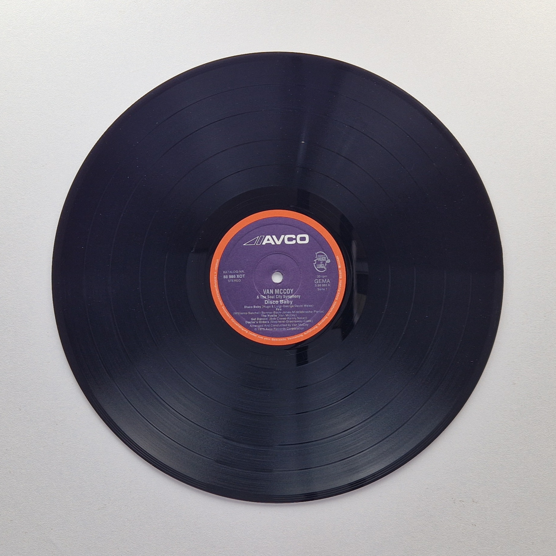 Van McCoy & The Soul City Symphony – Disco Baby - Afbeelding 2