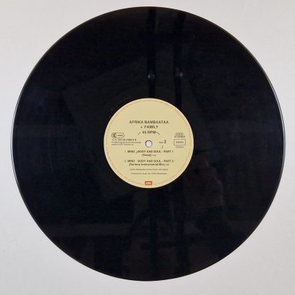 12 Inch - Afrika Bambaataa And Family – Reckless - Afbeelding 2