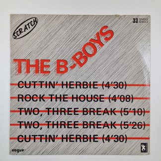 12 Inch - The B-Boys – Rock The House / Cuttin' Herbie