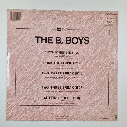 12 Inch - The B-Boys – Rock The House / Cuttin' Herbie - Afbeelding 4