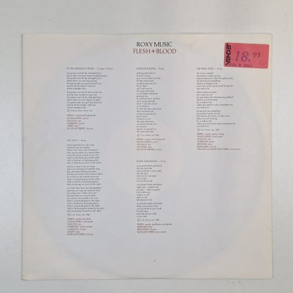 Roxy Music – Flesh + Blood - Afbeelding 3