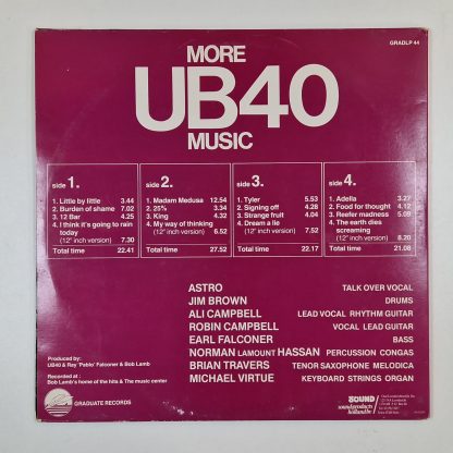 UB40 – More UB40 Music - Afbeelding 6