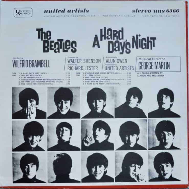 The Beatles A Hard Day S Night Us