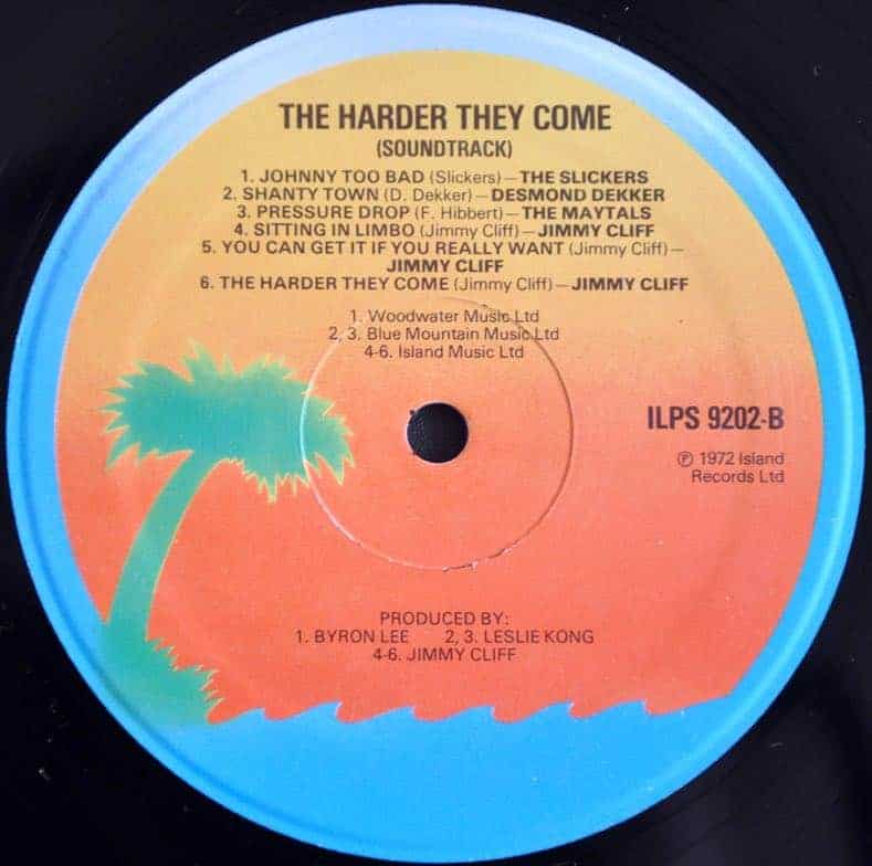 The Harder They Come Original Soundtrack Recording