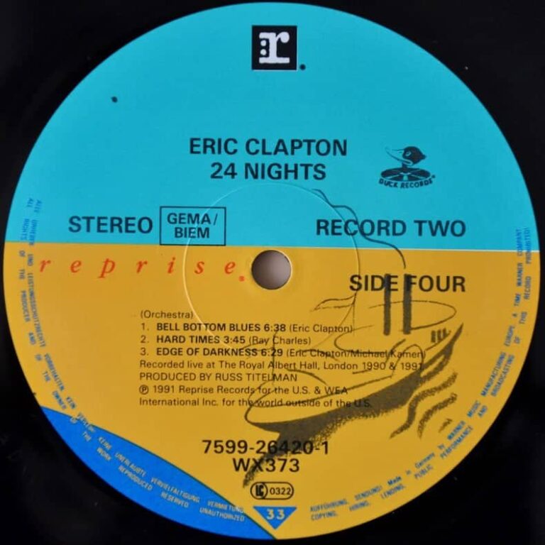 Eric Clapton ‎ 24 Nights