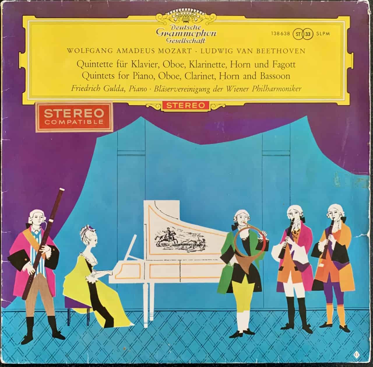 Wolfgang Amadeus Mozart, Ludwig van Beethoven - Quintette Für Klavier, Oboe, Klarinette, Horn Und Fagott