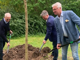 Från vänster Claes-Göran Claesson, Sjuhärad. Stefan Johansson, KKB samt ­Carl-Otto Swartz, Skåne.