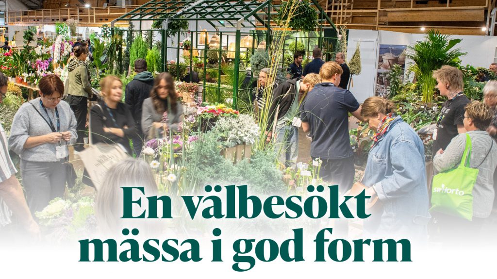 En välbesökt mässa i god form