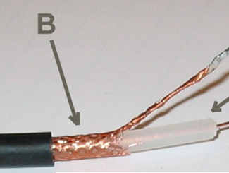 CABLE COAXIAL RG6 90% SHIELD (METRO)
