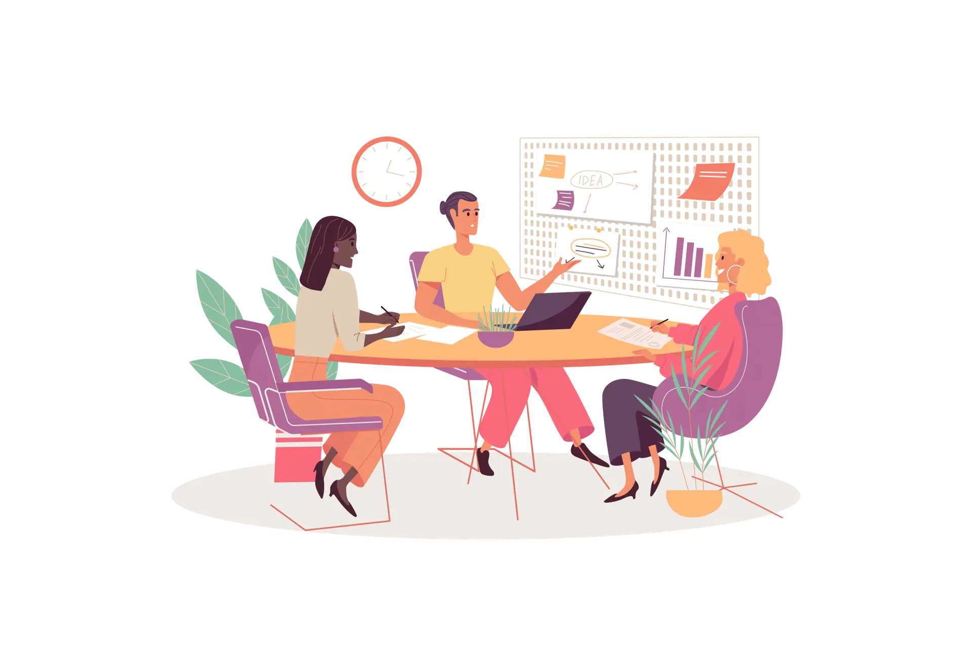 A team reviewing work together, the quality-control habit AI-assisted work depends on