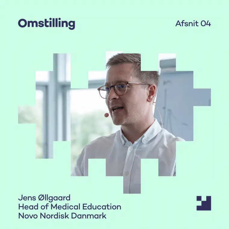Omstilling Jens Øllgaard Novo Nordisk