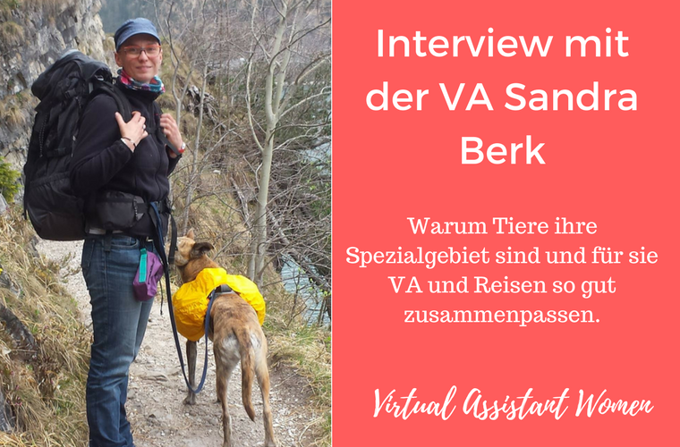 interview virtuelle assistentin sandra berk